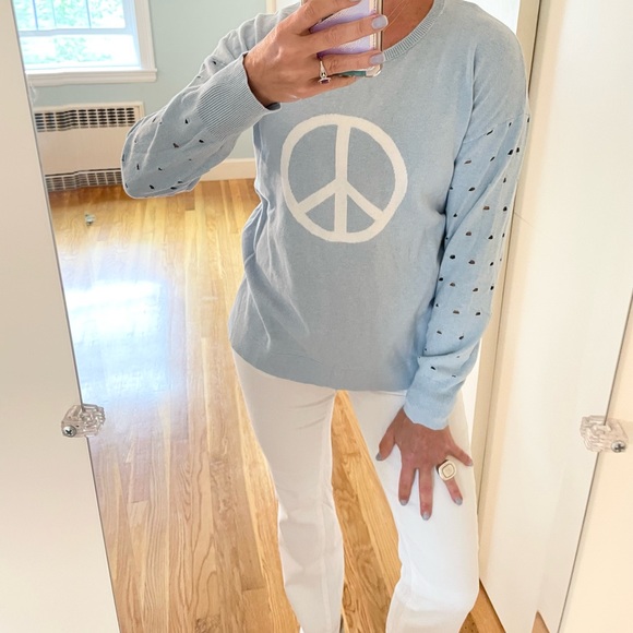 Project Peace Sign Sweater - Picture 3 of 10